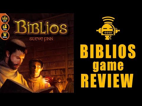 Biblios - game review - Demented Robot