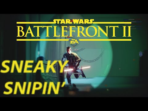 Star Wars Battlefront 2 Sneaky Snipin'