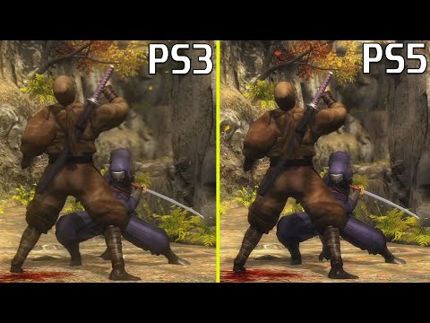 Ninja Gaiden Sigma Master Collection PS5 vs PS3 Original Graphics Comparison