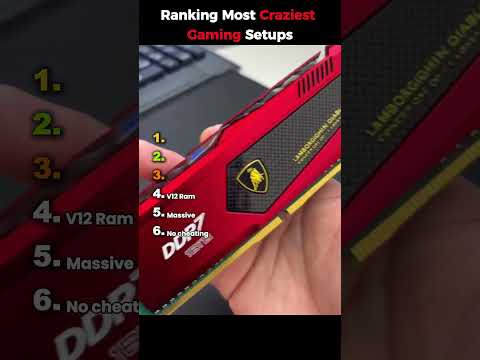 Most craziest gaming setups 😎