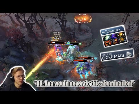 Even OG. Ana would NEVER do this! - Topson 🤣