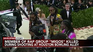 Migos rapper Takeoff dead after shooting outside Houston bowling alley