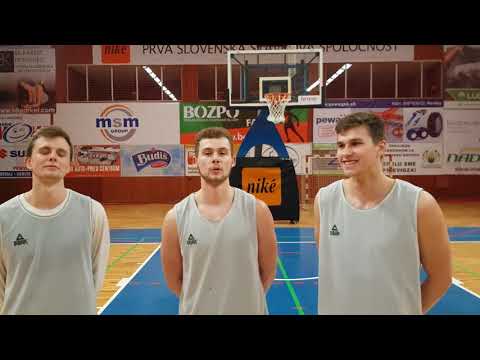 Ján Zorvan, Jakub Kádaši a Jakub Mokráň pozývajú na zápas BC Prievidza vs BKM Lučenec