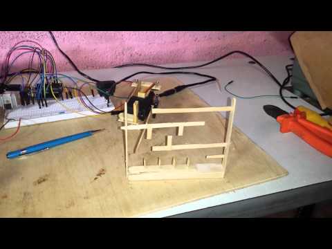 Robô de 2 eixo com arduino