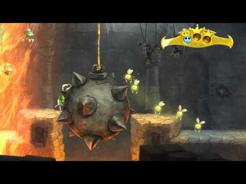 Rayman Legends - Walkthrough Part 8 - Rescure Elysia ( All Teensies - Wii U )