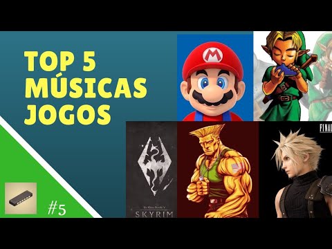 TOP 5 MÚSICAS DE JOGOS NA GAITA