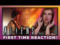 ALIENS MOVIE REACTION FIRST TIME WATCHING