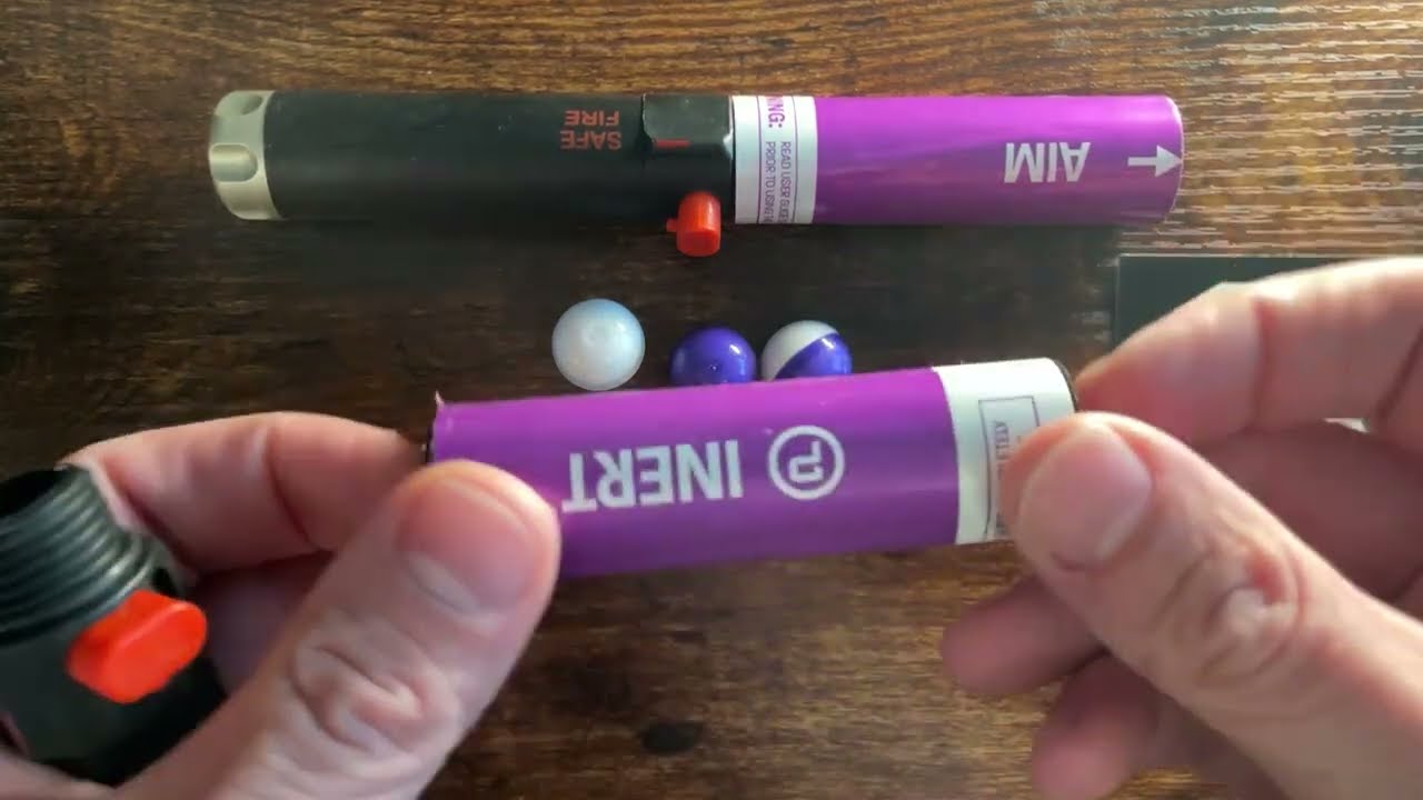 Pepperball Blast – better than pepper spray?