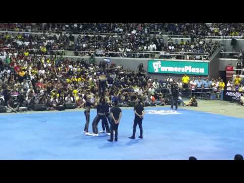 UAAP CDC 2014 GROUP STUNTS: NU Pep Squad