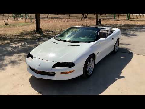 1996 Chevrolet Z/28 Camaro Convertible 350ci V8 6-Speed Manual PS PB AC 96-6661C