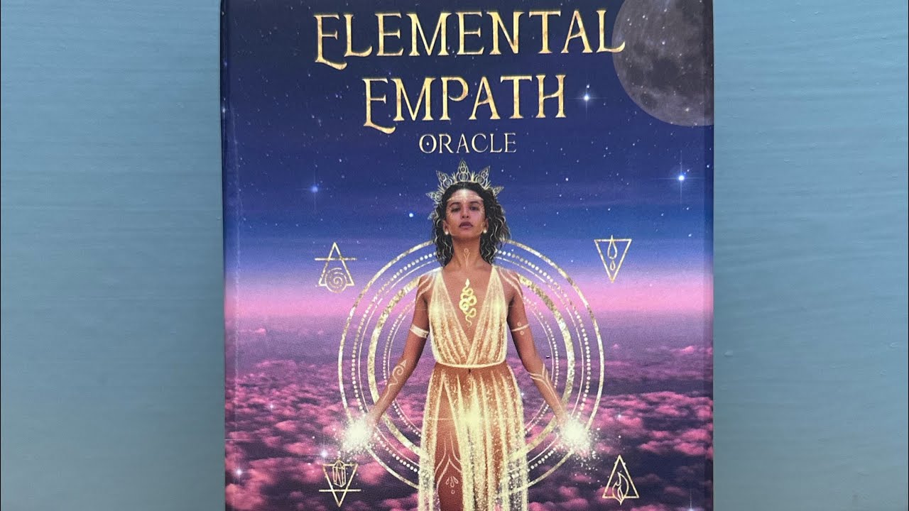 Elemental Empath Oracle unboxing and deck flip through 