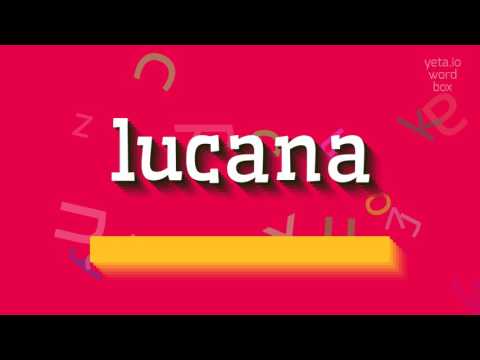 How to say "lucana"! (High Quality Voices)