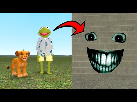 CURSED CREATURES IN TOWN! 🏙️ - Garry's mod Sandbox