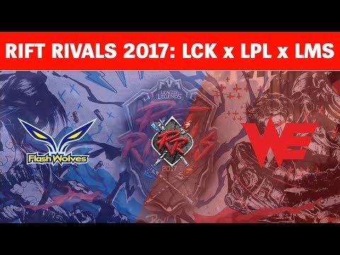 FW vs WE - Rift Rivals 2017: LCK vs LPL vs LMS