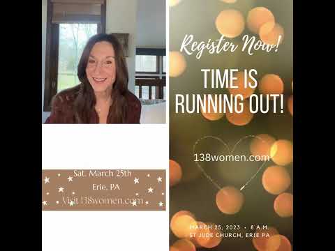 1:38 Women's Conference 2023 - Don't miss it!