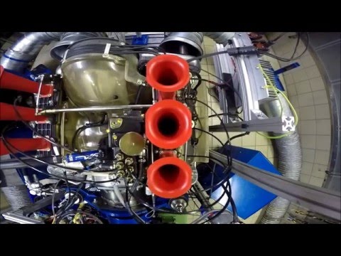 Porsche 911 3.0l RSR - Motor (303 PS) auf dem Prüfstand bei VGS Motorsport