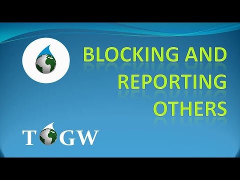 What is blocking and reporting?