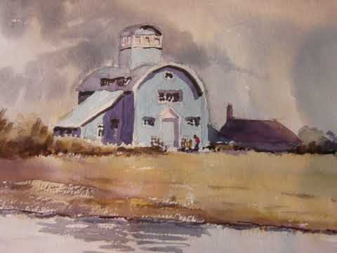 Thumbnail of Painting Blakeney Lifeboat Shed