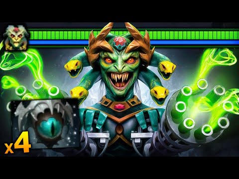 x4 Eye Of Skadi Medusa Unkillable Raid Boss🔥🔥🔥22 Kills | Dota 2 Gameplay
