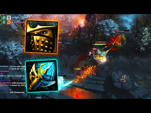 HoN | Rampage New Staff Effect