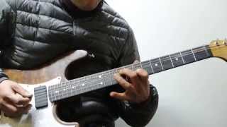 Zoom G3 - Gary Moore tribute - Blood of Emeralds - Guitar solo cover