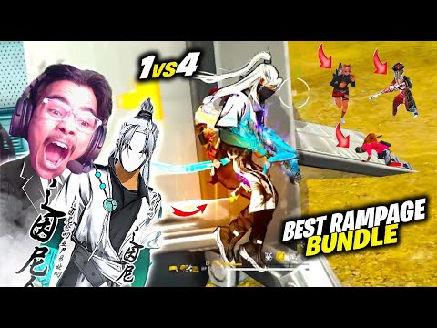 New Anime Fan Best Bundle First Solo Vs Squad Gameplay 😱 Laka Gamer - Free Fire