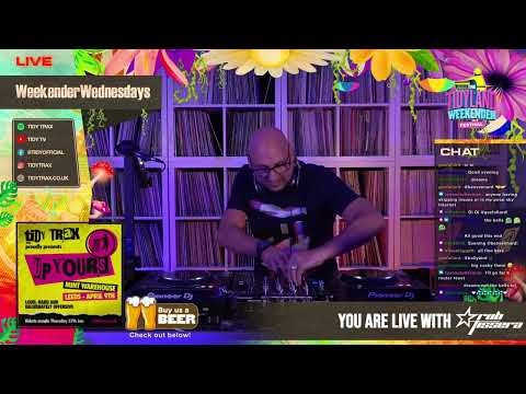 Weekender Wednesdays with the Tidy Boys & Rob Tissera