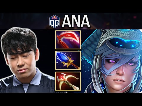 OG.ANA SMURF LUNA WITH 22 KILLS - DOTA 2 7.30 GAMEPLAY
