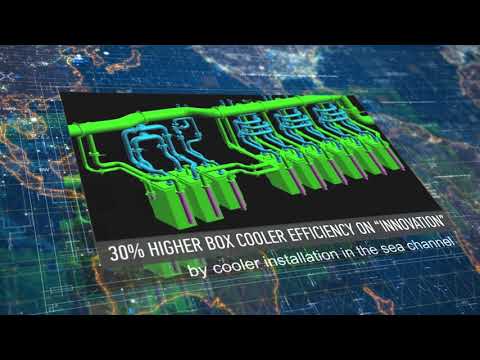 HEAT Nord Box Cooler with Thermal Antifouling System & Flow Star FSD-160