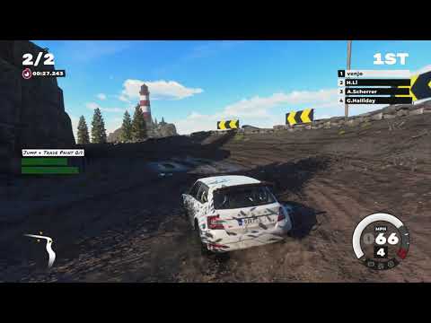 DiRT 5 (4K) PS5 Gameplay - Ultra Cross Henningsvaer Reverse, Norway