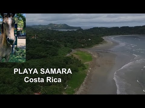 Playa Samara Costa Rica - Check out the beach and town