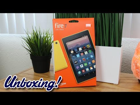 Unboxing: Amazon Fire 7 Tablet with Alexa (New for 2017)