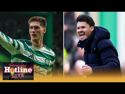 Hotline Live | Rangers drop points | Celtic beat Falkirk | Hearts keep the title race ON