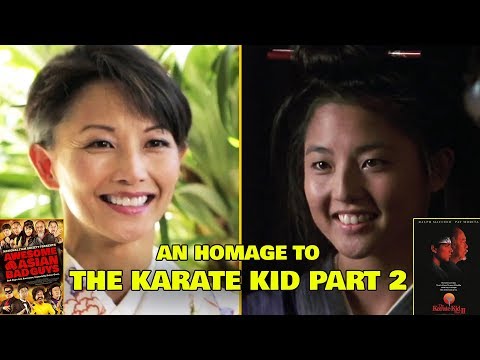 An Homage to the Karate Kid 2 Tea Ceremony with Tamlyn Tomita