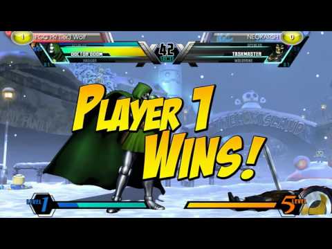 FA2015 UMVC3 Top 8 - FGC PR Tier3 Wolf (Hag/Spe/Doo) vs Neokarsh (Wol/Spe/Tas)