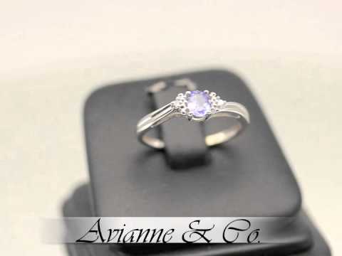 10K White Gold Womens Diamond Amethyst Ring 0.40 Ctw