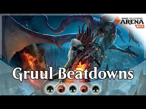 Gruul Domri | Red Green Monster Beatdown | MTG Arena Bo1 Competitive Event Deck Guide and Gameplay