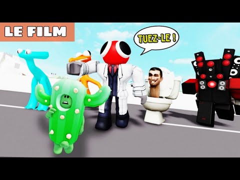 CACTUS VS RED LE SCIENTIFIQUE FOU ... ! (LE FILM) ROBLOX - BROOKHAVEN