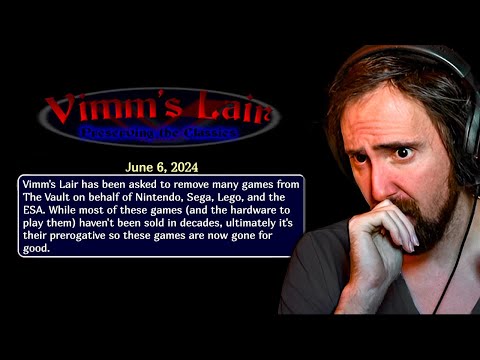 Nintendo Erasing Its History: The War Against ROMs | Asmongold Reacts