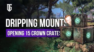 JACKPOT! 💰 Opening 15 ESO Crown Crates