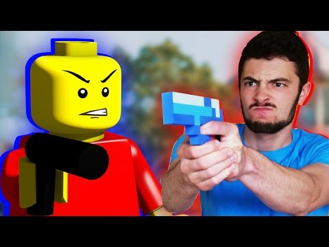 LEGO meets Minecraft 6 - Lego Wars Animation Movie!!! (Minecraft Animation)