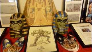 Biggest Iron Maiden collection - shown at rock convention in Malmo, Sweden