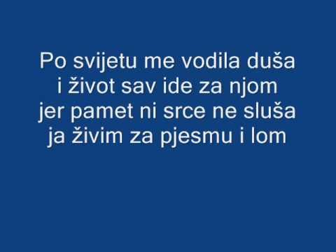 Mišo Kovač-Kad pjevam suze teku lyrics