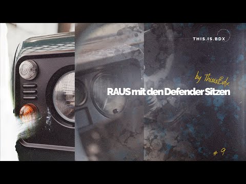 Rücksitze ausbauen, Land Rover Defender 110 Td5