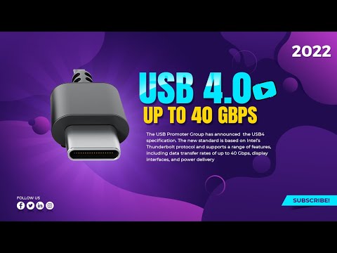 USB 4 -Thunderbolt™ 4  PC vs Apple M1-2022 up to 40Gbps