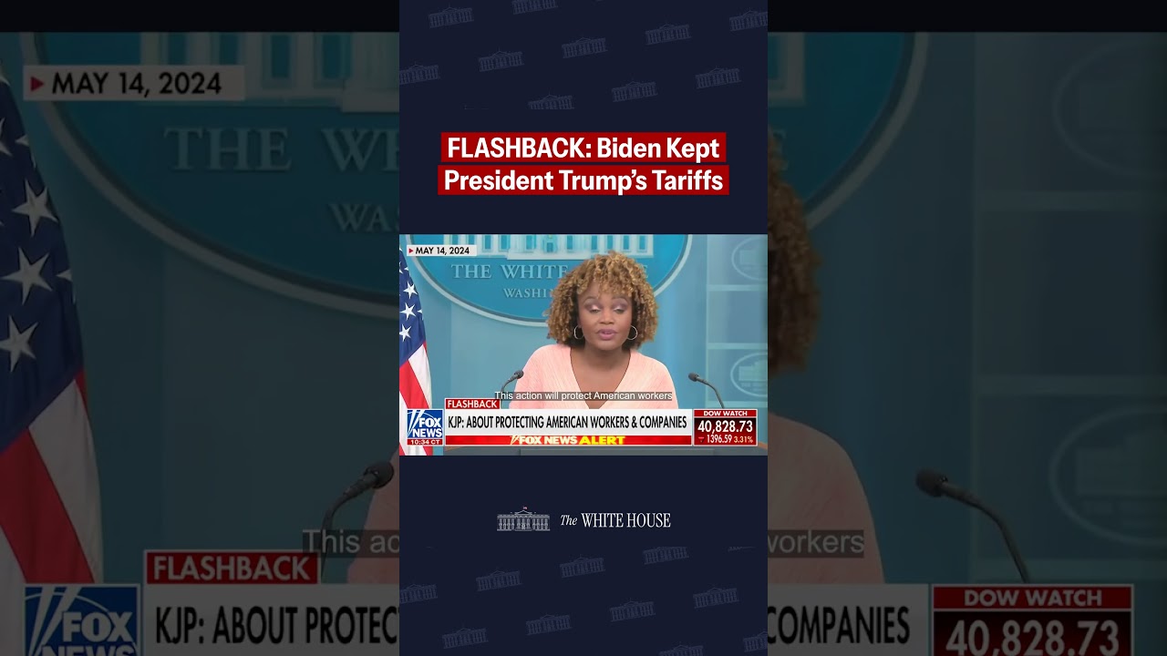 FLASHBACK: Biden Admin Kept President Trump's First Term Tariffs