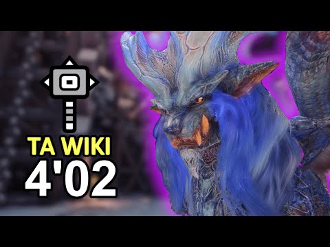 〖MHW:IB〗 Hammer vs. Tempered Lunastra | 4'02'73 | TA Wiki Rules