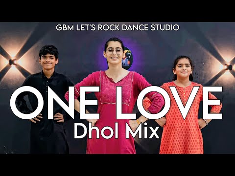 One Love Dhol Mix Song Dance Video | Raju Mourya Mrk's Dance Choreography #onelove #dance #bhangra
