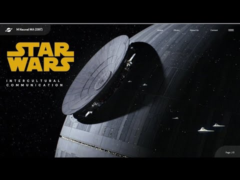 Pecha Kucha Presentation of "Star Wars" by M. Nauval. MA 097 C class