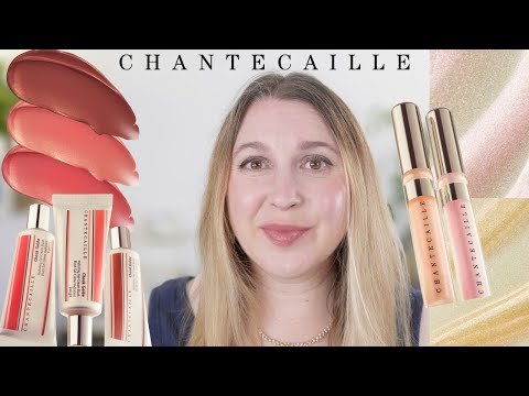 CHANTECAILLE New Cheek Gelees in Euphoric, Delight, & Thrill + Brilliant Glosses in Glimmer & Gleam